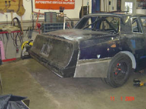 Back end body work.