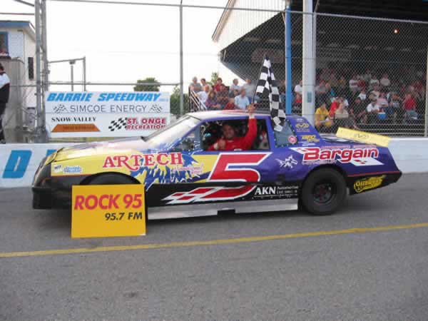 Jim Andersons heat win on July 17